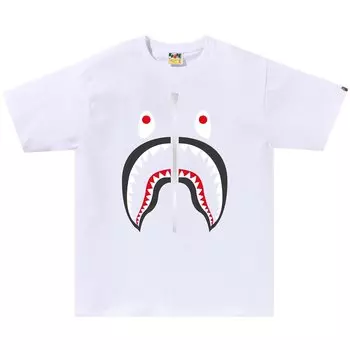 Футболка BAPE Shark Белая