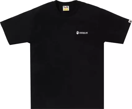 Футболка BAPE Small Logo 'Black', черный