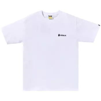 Футболка BAPE Small Logo 'White', белый