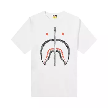 Футболка BAPE Space Camo Shark, Белая