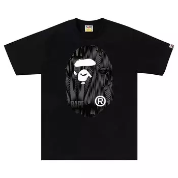 Футболка BAPE Speed Racer Big Ape Head, черная
