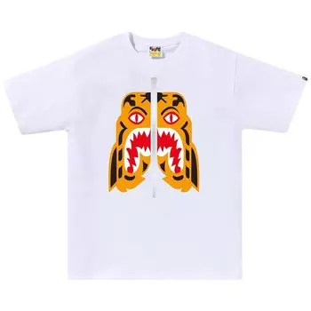 Футболка BAPE Tiger 'White', белый