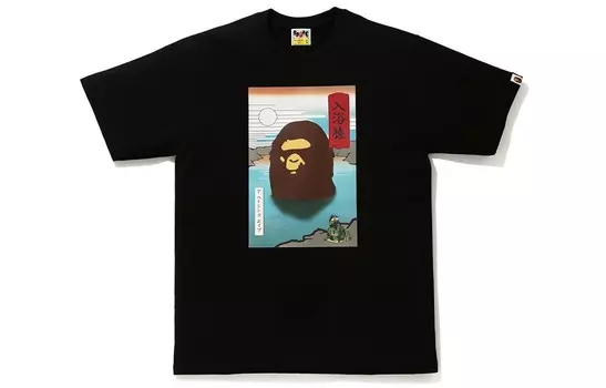 Футболка Bape унисекс A Bathing Ape, черный