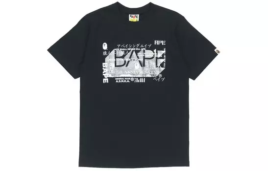 Футболка Bape унисекс A Bathing Ape, черный
