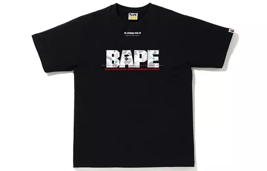 Футболка Bape унисекс A Bathing Ape, черный