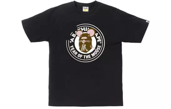 Футболка Bape унисекс A Bathing Ape, красный