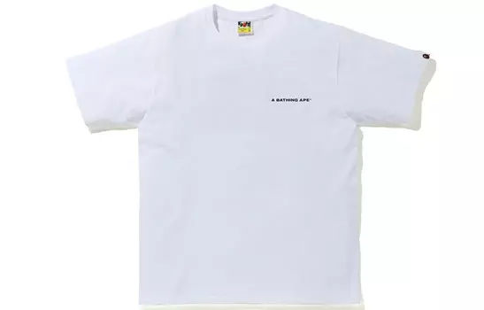 Футболка Bape унисекс A Bathing Ape, розовый