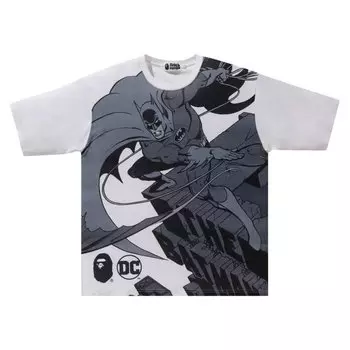 Футболка BAPE x DC Batman Relaxed Tee 'White', белый