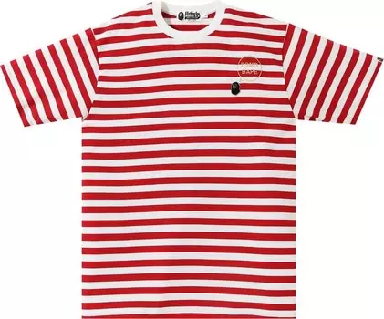 Футболка BAPE x DSMG Exclusive Tee 'Red', красный