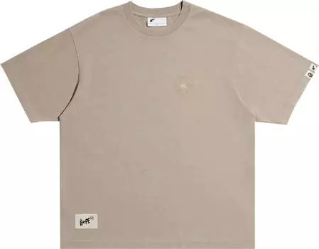Футболка BAPE x Highsnobiety 'Beige', загар