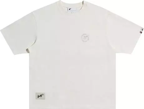 Футболка BAPE x Highsnobiety 'Ivory', кремовый
