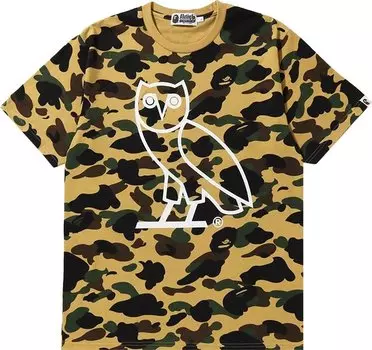 Футболка BAPE x OVO 1st Camo Tee 'Yellow', желтый