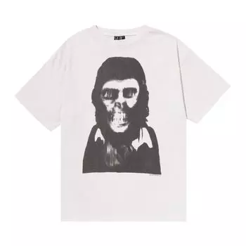 Футболка BAPE x Saint MXXXXXX Skull 'White', белый