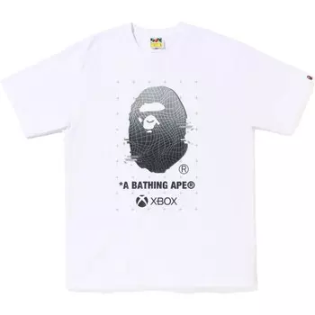 Футболка BAPE X Xbox SS24 Ape Head II A Bathing Ape, черный