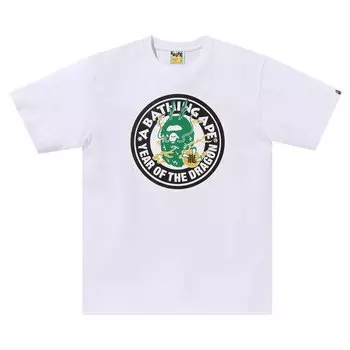 Футболка BAPE Year Of The Dragon 'White', белый