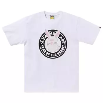 Футболка BAPE Year Of The Rabbit Tee 'White', белый