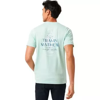 Футболка Bar break Travismathew, синий