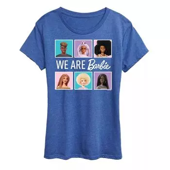Футболка Barbie для юниоров с рисунком «We Are All Barbie» Licensed Character