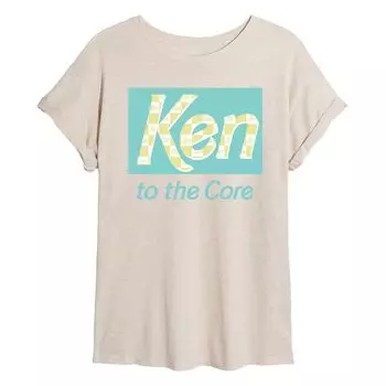 Футболка Barbie Ken To The Core для юниоров с струящимся рисунком Licensed Character