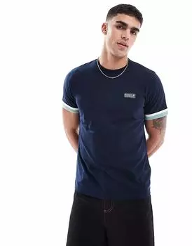 Футболка Barbour International Evan с наконечником в сапфирово-синем цвете