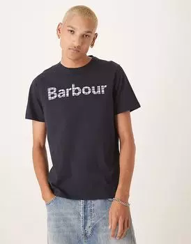 Футболка Barbour Kilnwick темно-синего цвета