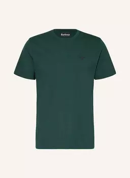 Футболка Barbour, зеленый