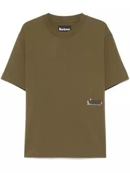 Футболка Барбур Леонард Barbour, зеленый