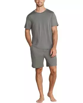 Футболка Barefoot Dreams Malibu Collection Butterchic Tee, цвет Olive Branch