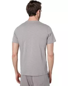 Футболка Barefoot Dreams MC Slub Cut Neck T-Shirt, цвет Nickle