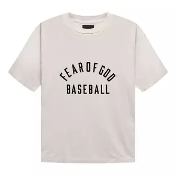 Футболка baseball tee 'sand Fear Of God, бежевый