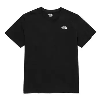 Футболка basic cotton t-shirt 'black' The North Face, черный