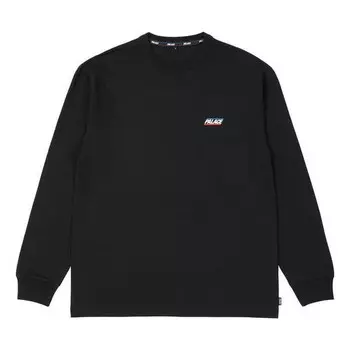 Футболка basically long sleeve t-shirt 'black' Palace, черный