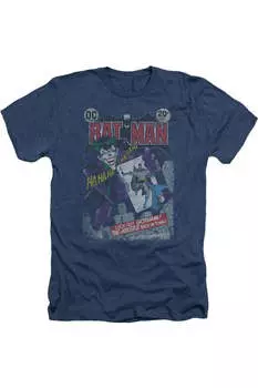 Футболка Batman #251 Distressed Adult Heather Gildan, темно-синий