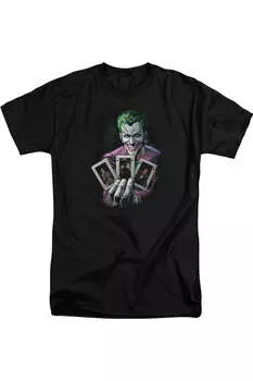 Футболка Batman 3 Of A Kind с коротким рукавом для взрослых Gildan, черный