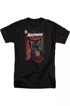 Футболка Batman #655 Cover с коротким рукавом для взрослых Gildan, черный