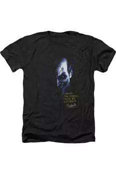 Футболка Batman Arkham Asylum Arkham Joker для взрослых Heather Gildan, черный