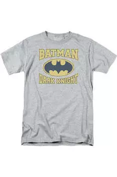 Футболка Batman Dark Knight с коротким рукавом для взрослых Gildan, цвет athletic heather