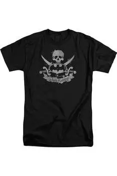 Футболка Batman Dark Pirate с коротким рукавом для взрослых Gildan, черный