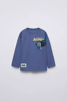 Футболка batman & dc comics ZARA, синий
