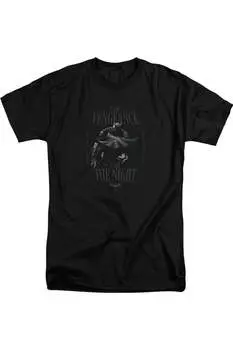 Футболка Batman I Am с коротким рукавом для взрослых Gildan, черный