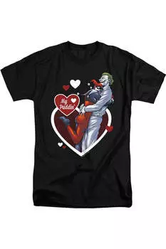 Футболка Batman My Puddin с коротким рукавом для взрослых Gildan, черный