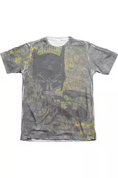 Футболка Batman Nevermore для взрослых 65/35 поли/хлопок с коротким рукавом / футболка Gildan, белый