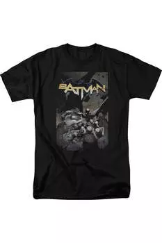 Футболка Batman One с коротким рукавом для взрослых Gildan, черный