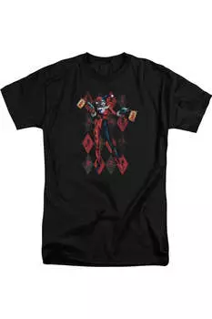 Футболка Batman Pow Pow с коротким рукавом для взрослых Gildan, черный