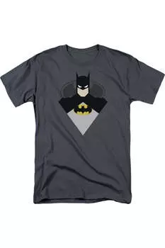 Футболка Batman Simple Bat с коротким рукавом для взрослых Gildan, цвет charcoal