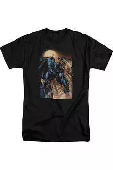 Футболка Batman The Dark Knight #1 с коротким рукавом для взрослых Gildan, черный