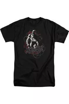 Футболка Batman Urban Gotham с коротким рукавом для взрослых Gildan, черный