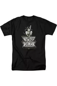 Футболка Batman V Superman Tough с коротким рукавом для взрослых Gildan, черный