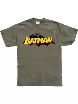 Футболка Batman, зеленый