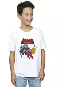 Футболка «Бэтмен и Робин» DC Comics, белый